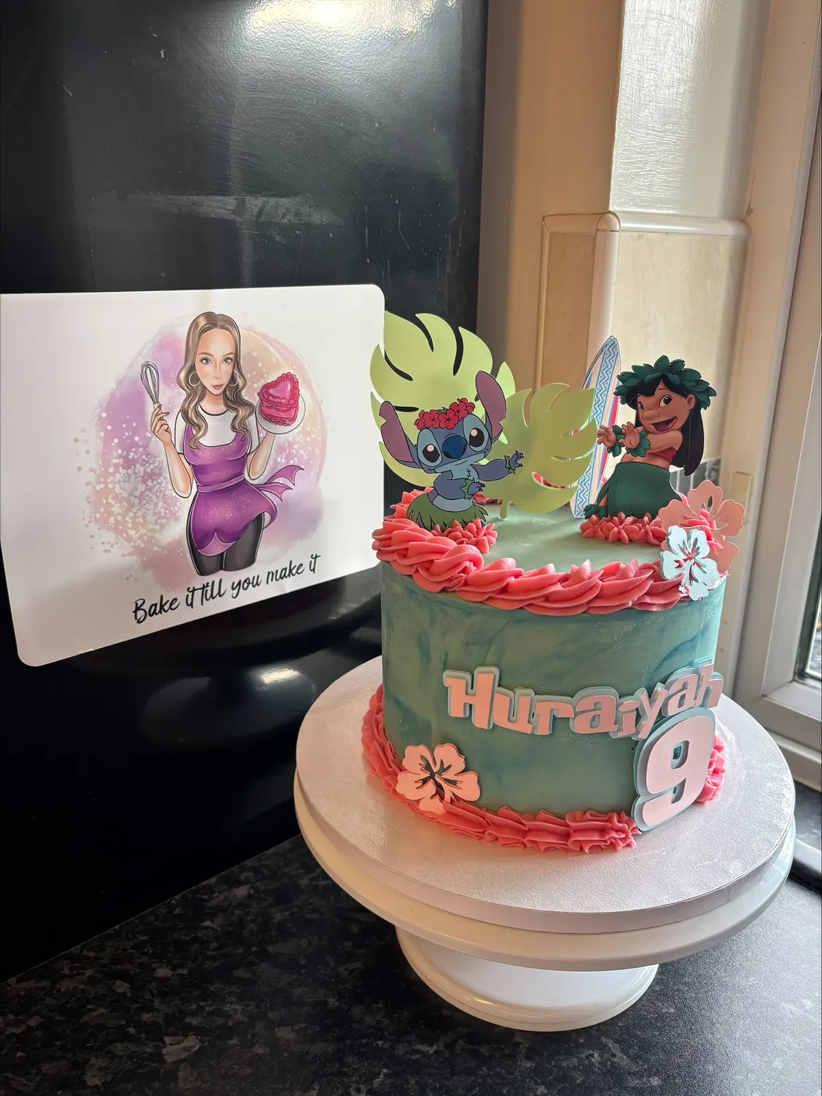 Trolls birthday cake